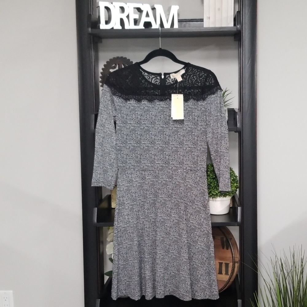Michael Kors B&W dress